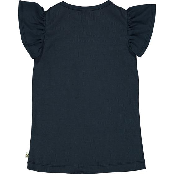 Müsli by Green Cotton Cozy Me Ripp T-Shirt Night Blue