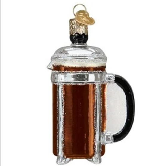 Christbaumanhäng French Press Glasornament_Schönbergers Kaffeegreissler