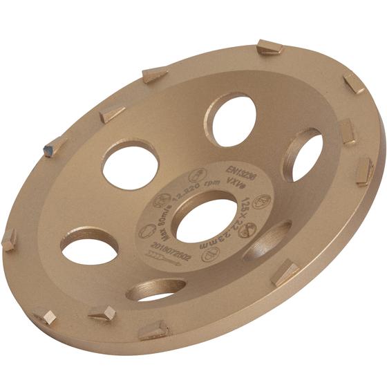 PKD-Schleifteller <br> Ø 125 / 180 mm <br> Dünne Beschichtungen