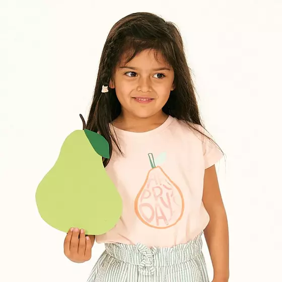 Sense Organics T-Shirt Dora Pear Light Pink