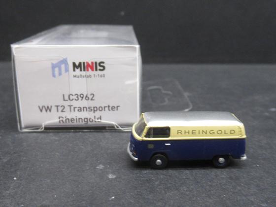 Lemke Minis LC3962 VW T2 Transporter Rheingold Spur N OVP
