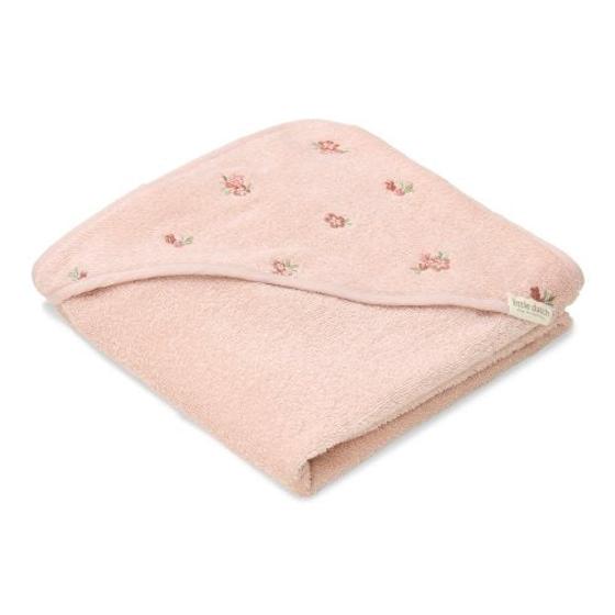 Little Dutch Kapuzen Handtuch Gestickt Blossom 75 x 75 cm