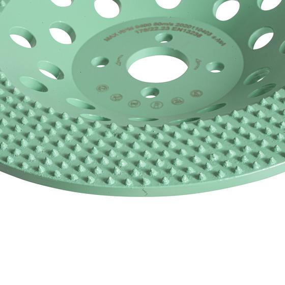Diamant Schleifteller <br> Vakuum <br> Ø 180 mm <br> passend für Flex Sanierungsschleifer