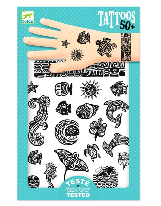 Djeco Tattoos Polynesien