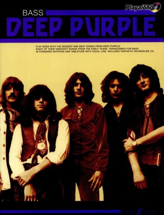 Authentic Playalong Bass Deep purple