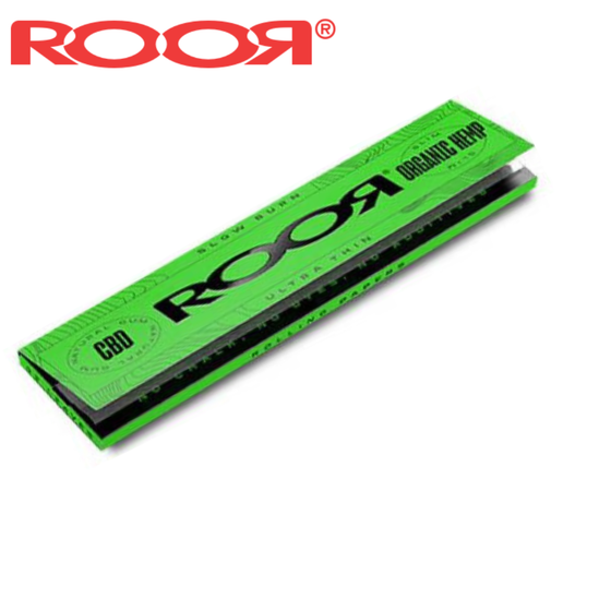 Papers, ROOR®, Organic Hemp﻿, CBD infused