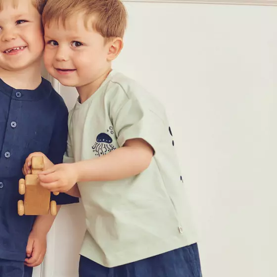 Müsli by Green Cotton T-Shirt Sea Emerald