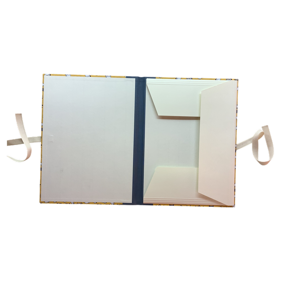 Sammelmappe - Schäfchen, Italienisches Buntpapier
