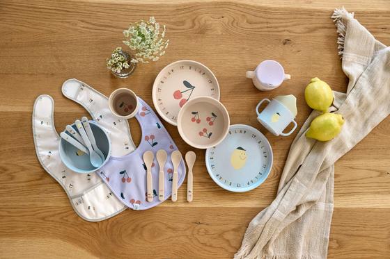 Lässig Kindergeschirr Set Happy Fruits Kirsche