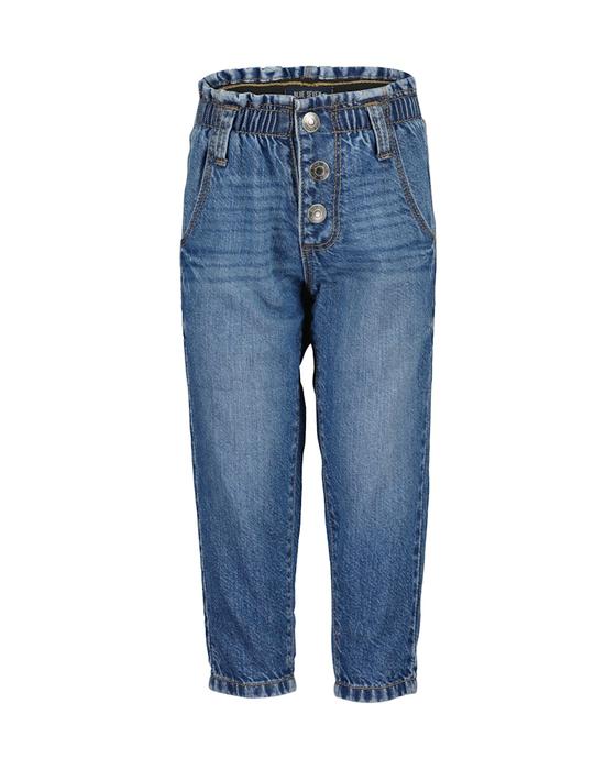 Jeans, Baumwolle, verstellbar, jeansblau