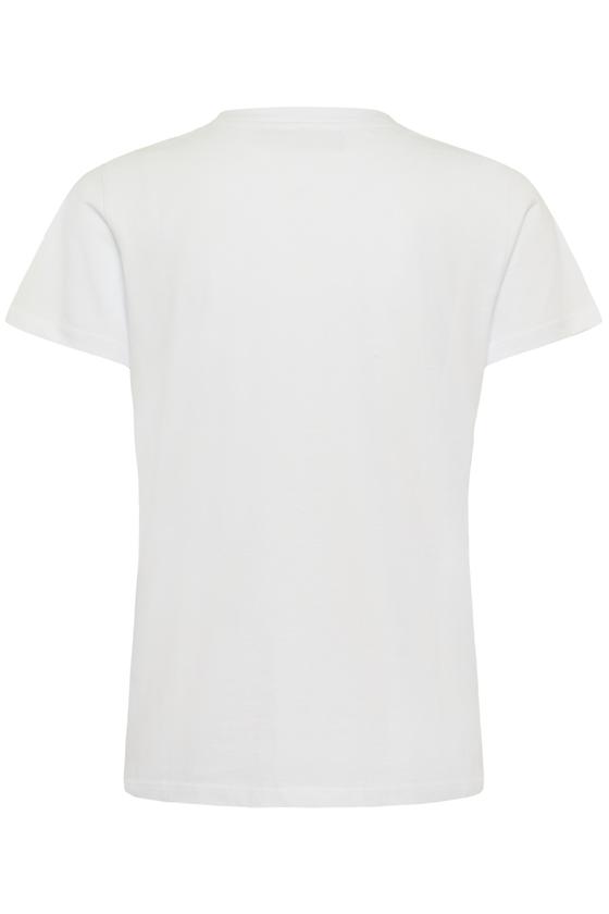 SAINT TROPEZ T-Shirt mit Hummer Stickerei ReannaSZ 30515235 - weiß-rot