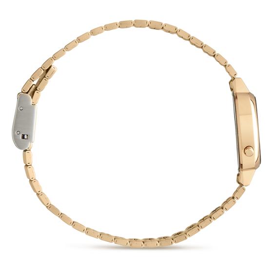 Casio Uhr klein Edelstahl LA670WEGA-9EF gold