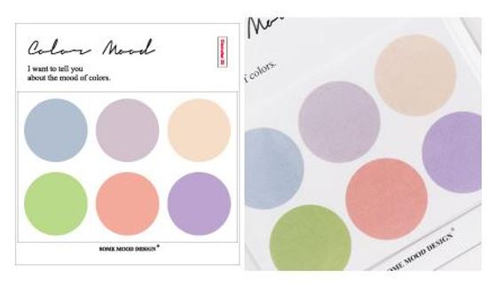Color Mood Patell Sticker von "Some Mood Design" aus Korea