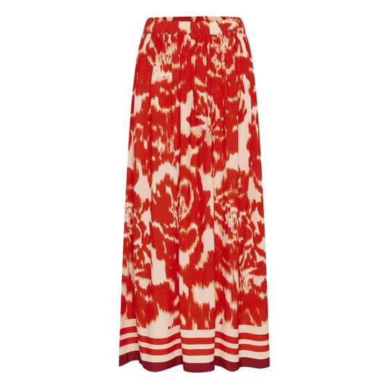 SAINT TROPEZ Blusen Rock KhloeSZ 30514028 - gemustert - orange-puder 