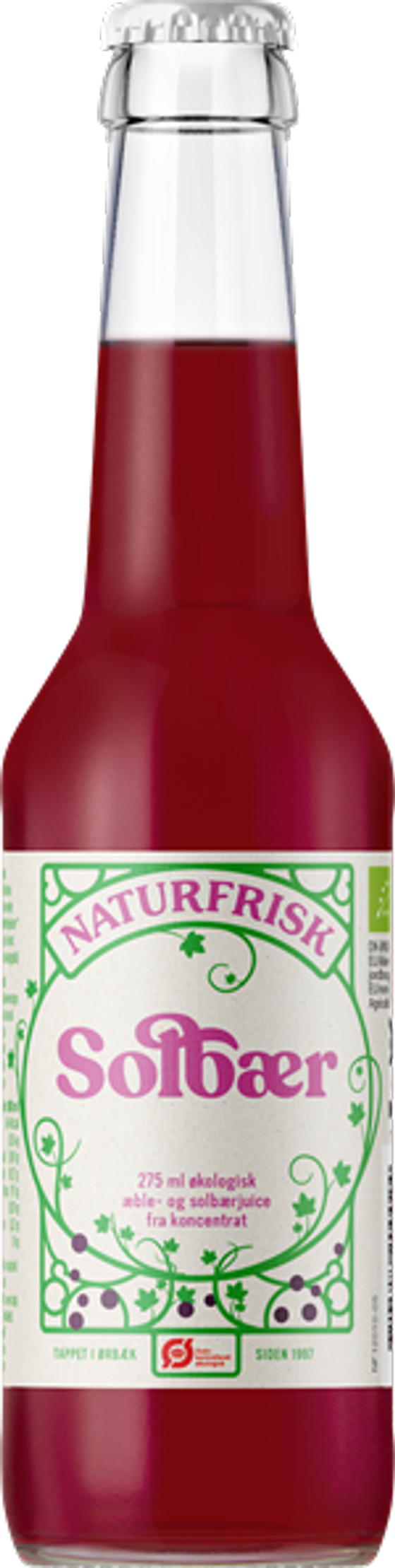 Naturfrisk Schwarzer Johannisbeersaft 27,5 cl