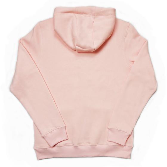 goldmarie LOVE PEACE MOIN Sweatshirt Jacke - mit Kapuze -  hell rosa-holographic mit Glanz