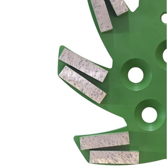 Diamant-Stern-Schleifscheibe <br> Ø 250 mm <br> mittelharte Untergründe