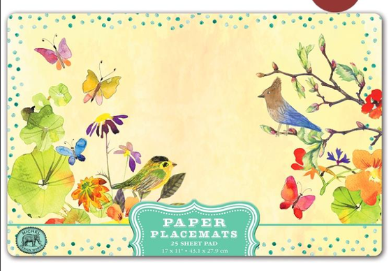 Tischschmuck | Platzsets / Tischsets Michel Design Works - Birds & Butterflies