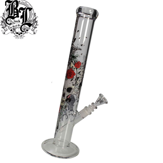 Glasbong, Black Leaf®, Skull & Roses