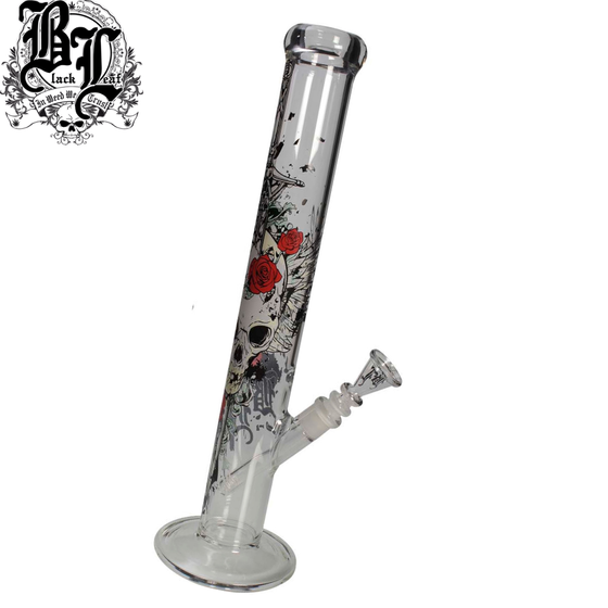 Glasbong, Black Leaf®, Skull & Roses