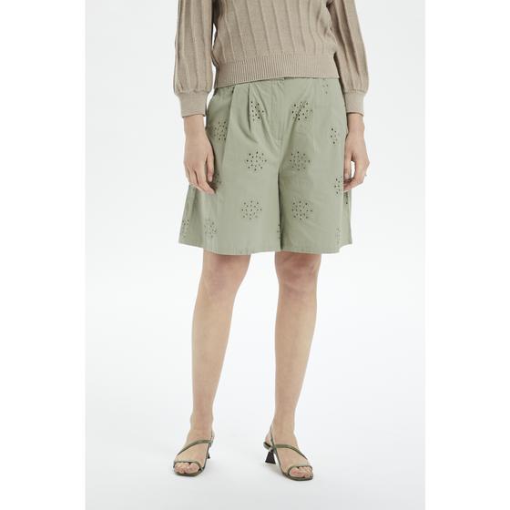 SOAKED IN LUXURY Shorts SLFERN 30406089 - seegras 