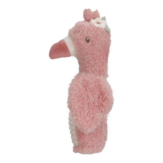 Little Dutch Quetschrassel Safari Friends Flamingo Pink