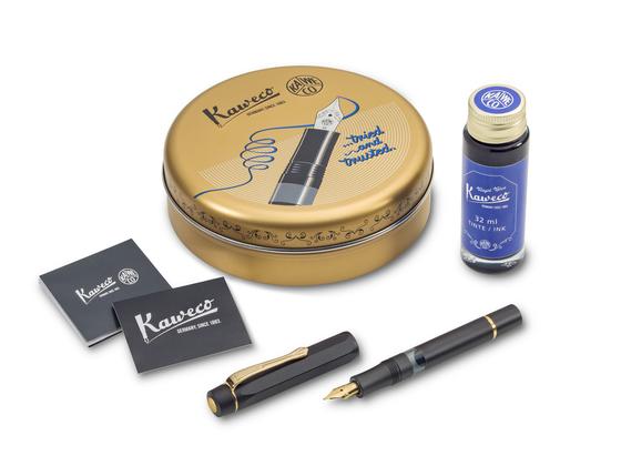 Kaweco  Kolbenfüllhalter AL Sport Set M