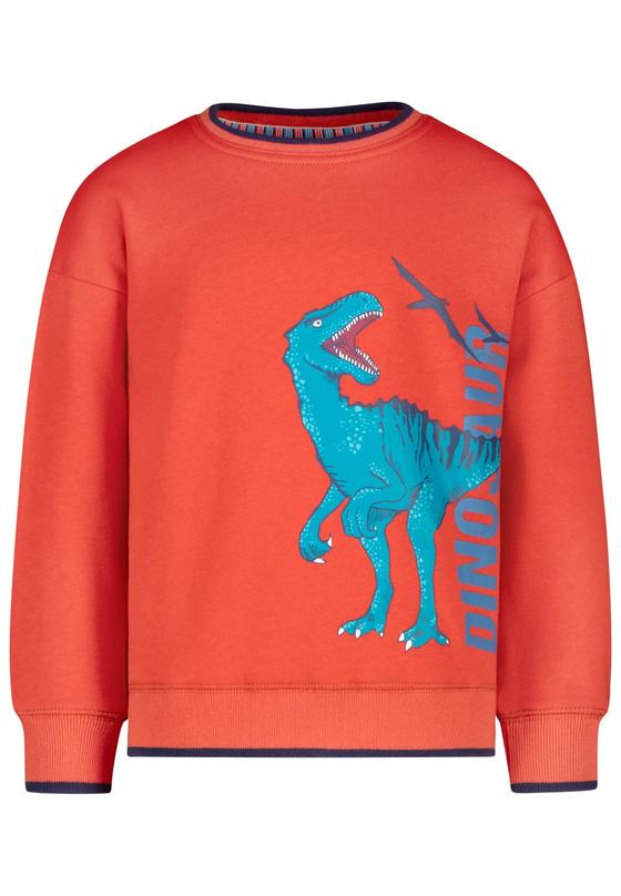 Sweatshirt "Dinosaur Expert", angeraut, rot