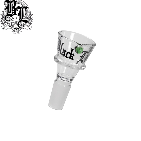 Glaskopf, Black Leaf®,  für Netzsiebe, 14er