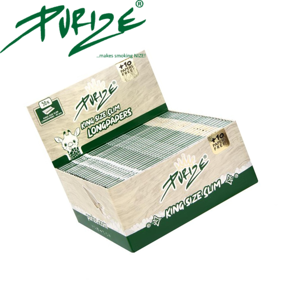 Papers, PURIZE®, Brown, King Size Slim
