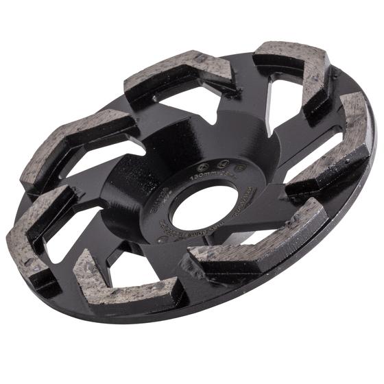 Schleifteller PKD Split <br> Ø 130 mm <br> passend zu Festool <br> Epoxidharz, Klebereste