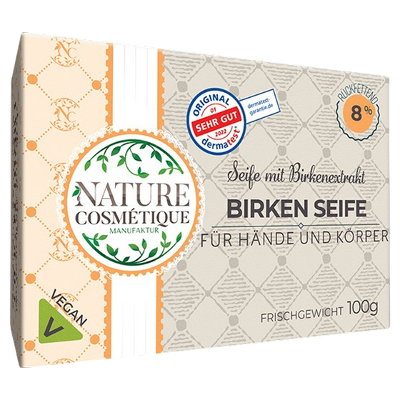 Birken Seife aus der Region mit echtem Birkenextrakt - Bio