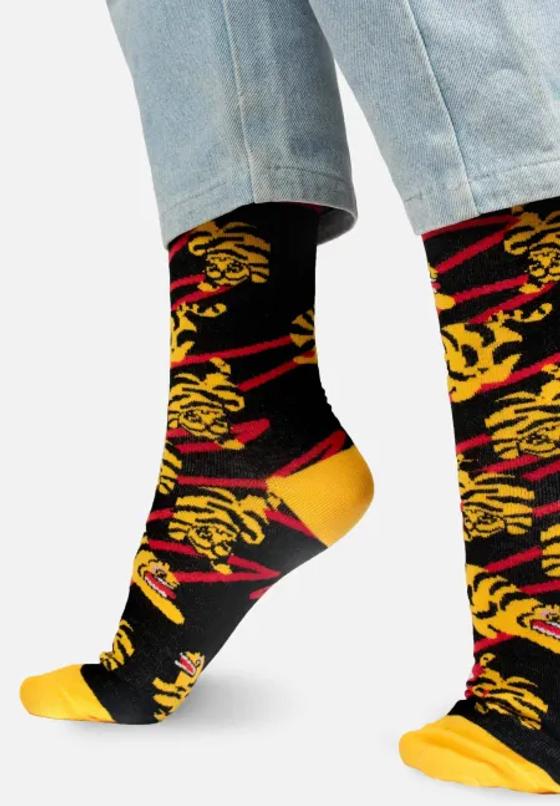Organic Socken Tiger von Kabak