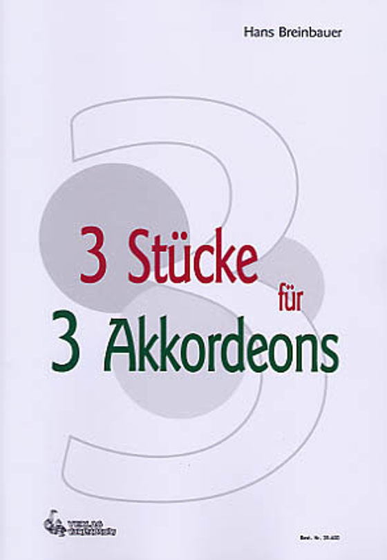Krupp: 3 Stücke für 3 Akkordeons 