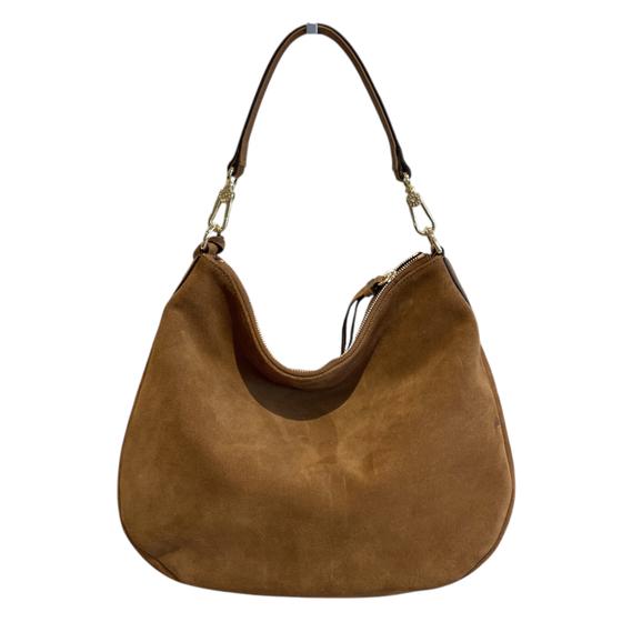 abro JUNA Hobo bag small cuoio, cognac