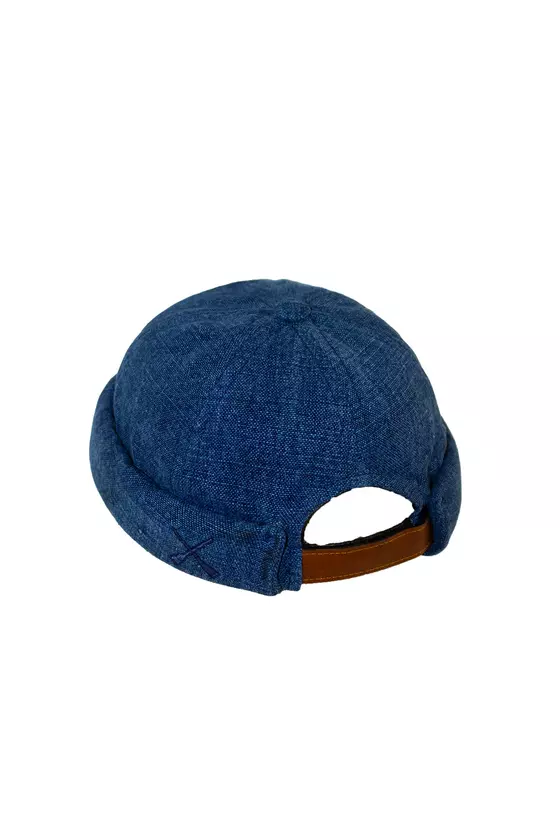 Docker Beanie Indigi Washed Denim von Beton Cire