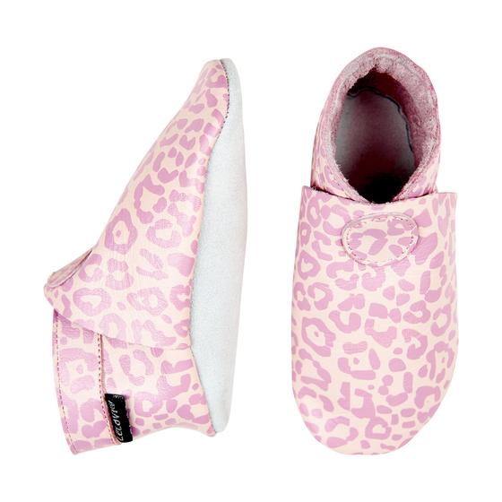 Lederschläppchen Leo, rosa