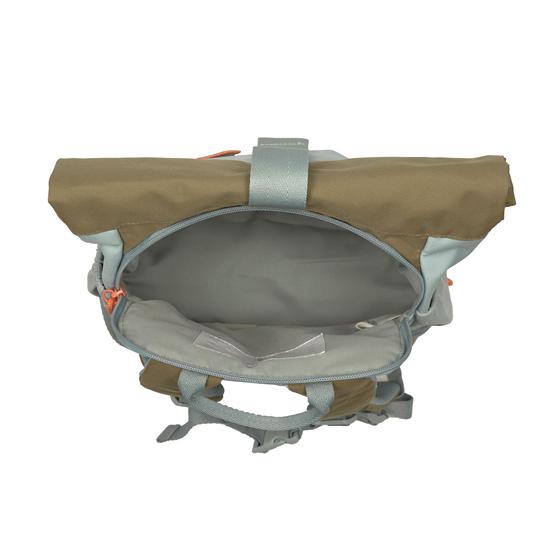 Lässig Kindergartenrucksack - Rolltop - Nature, Hellblau