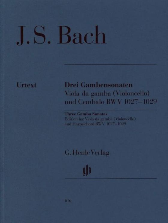 Drei Gambensonaten BWV 1027-1029
