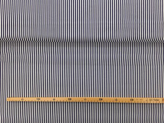 Baumwolle Hamburg Streifen marine