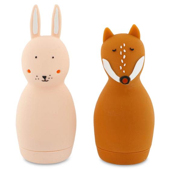 Trixie Badespielzeug Spritztiere Mrs. Rabbit & Mr. Fox