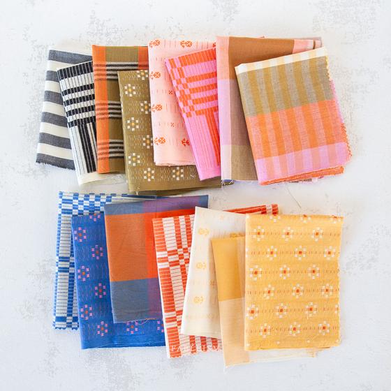 Fableism - Swedish Holiday - Plaid in Cobalt Red