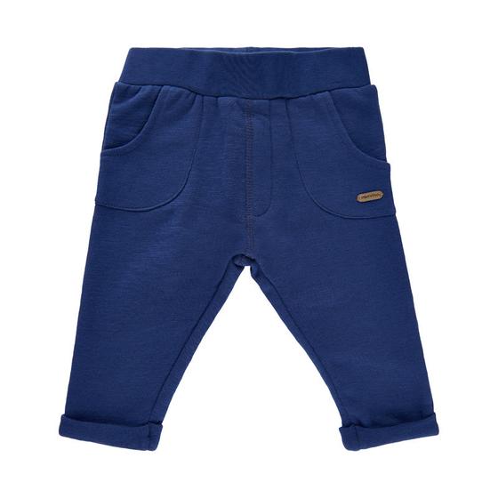 Sweathose, kuschelig angeraut, Biobaumwolle, GOTS-zertifiziert, blau