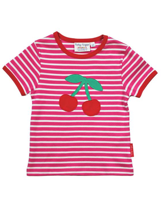 T-Shirt "Cherry", Biobaumwolle, GOTS-zertifiziert