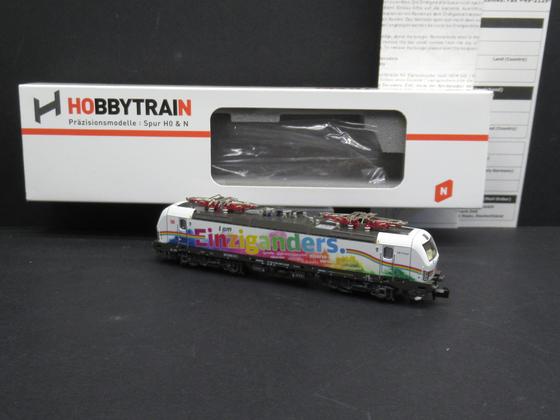 Hobbytrain H3011S E-Lok BR 193 366 Vectron DB Cargo "Einziganders" Ep.VI Zimo - Sound Spur N OVP