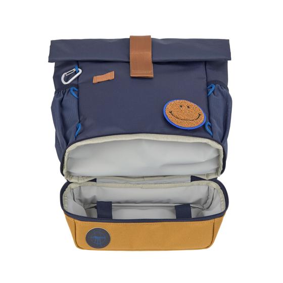 Lässig Kindergartenrucksack Rolltop - Little Gang Dunkelblau