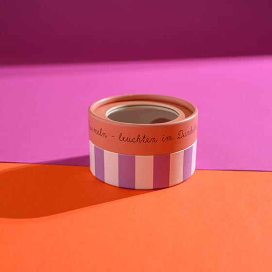 ava&yves Magische Murmeln Glow in the Dark Rosa