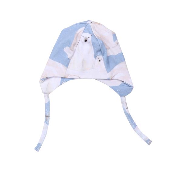 Babymütze "Polar Bear Family", Biobaumwolle, GOTS-zertifiziert