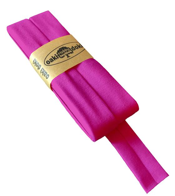 Jerseyschrägband oaki doki pink 198410 017