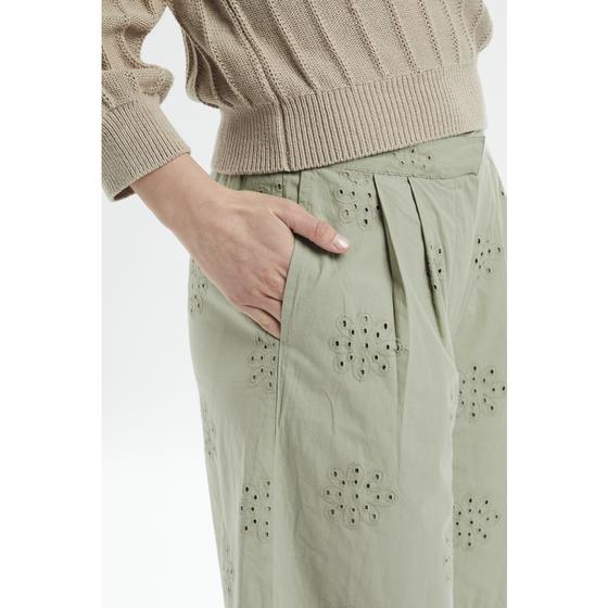 SOAKED IN LUXURY Shorts SLFERN 30406089 - seegras 